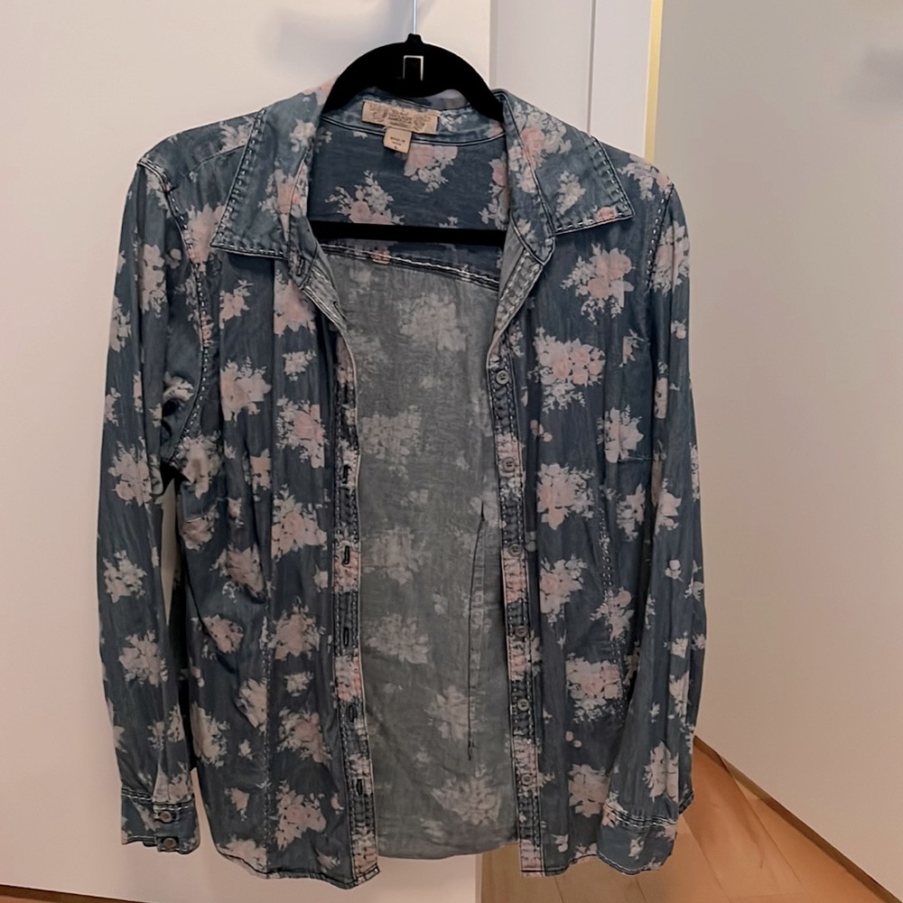 Thrifted Denim Shirt